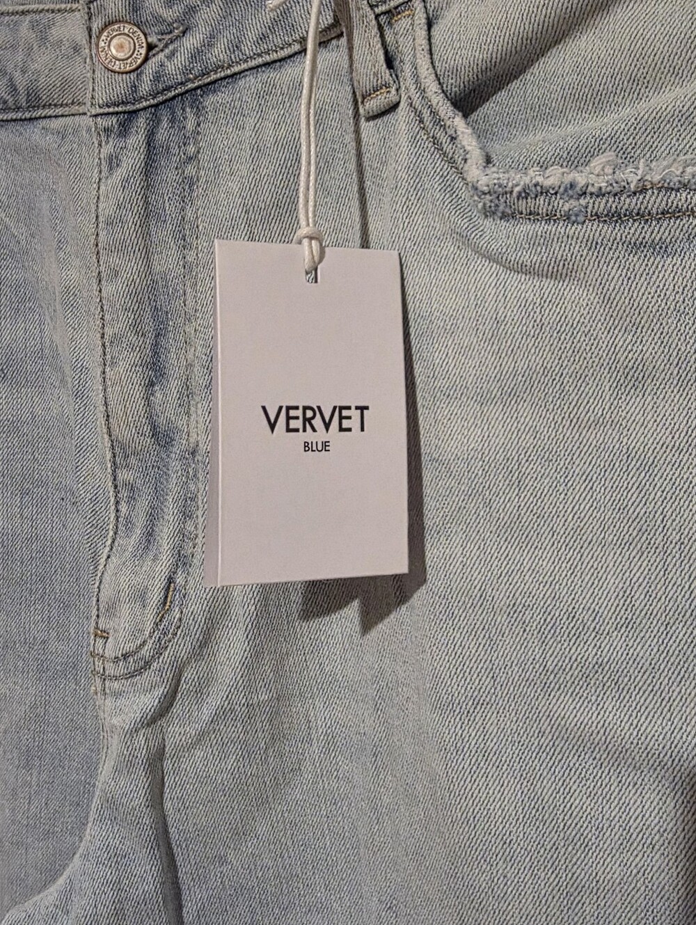 Vervet Alyssa 90s Vintage Straight Cargo Jeans High Rise Size 32 - Picture 3 of 8
